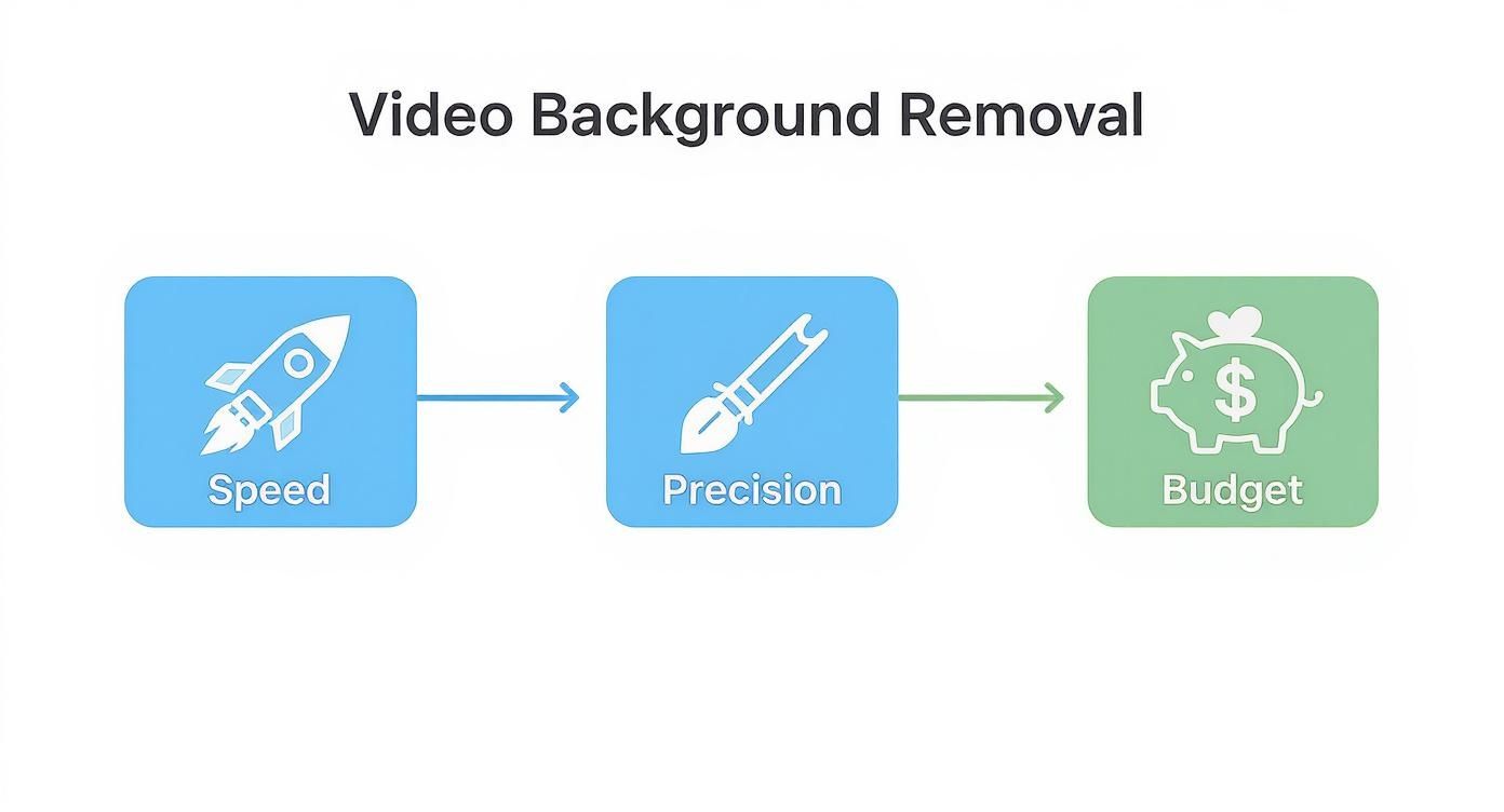 Infographic about remove background from video free