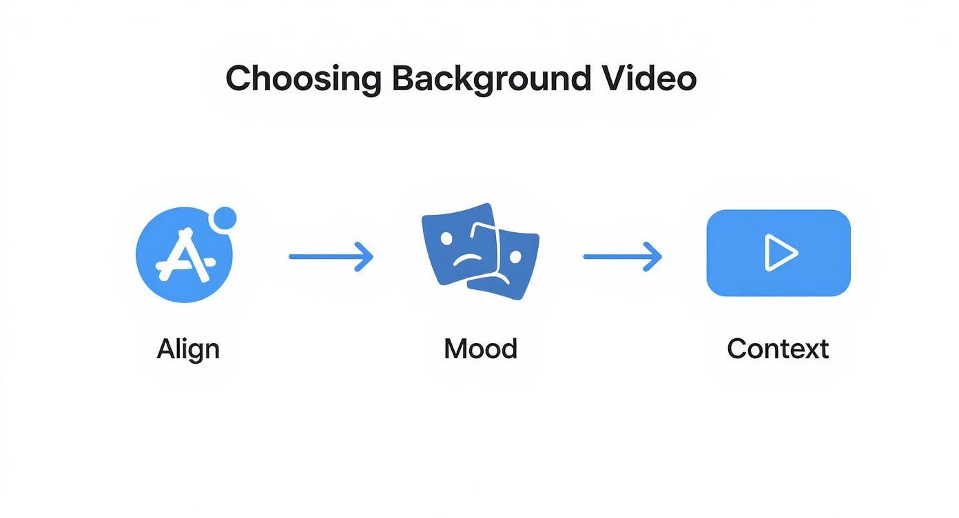 Infographic about background video for website