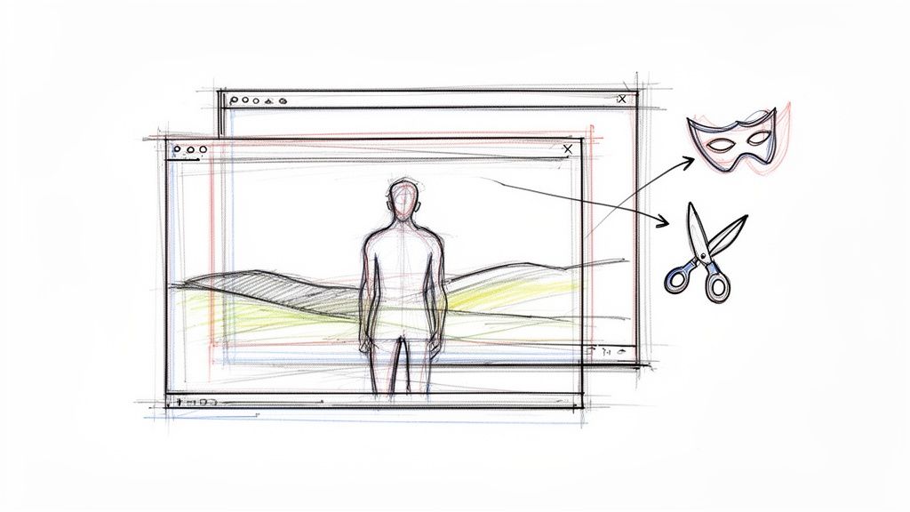 Image for blog post 'How to Overlay Videos: how to overlay videos in 3 steps for seamless results' related to transparent%20video. Explore how to remove video background.