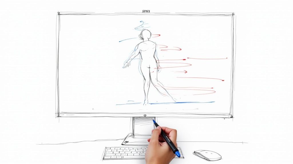 Image for blog post 'Master the After Effects Rotobrush Tool' related to video%20cutout. Explore how to remove video background.