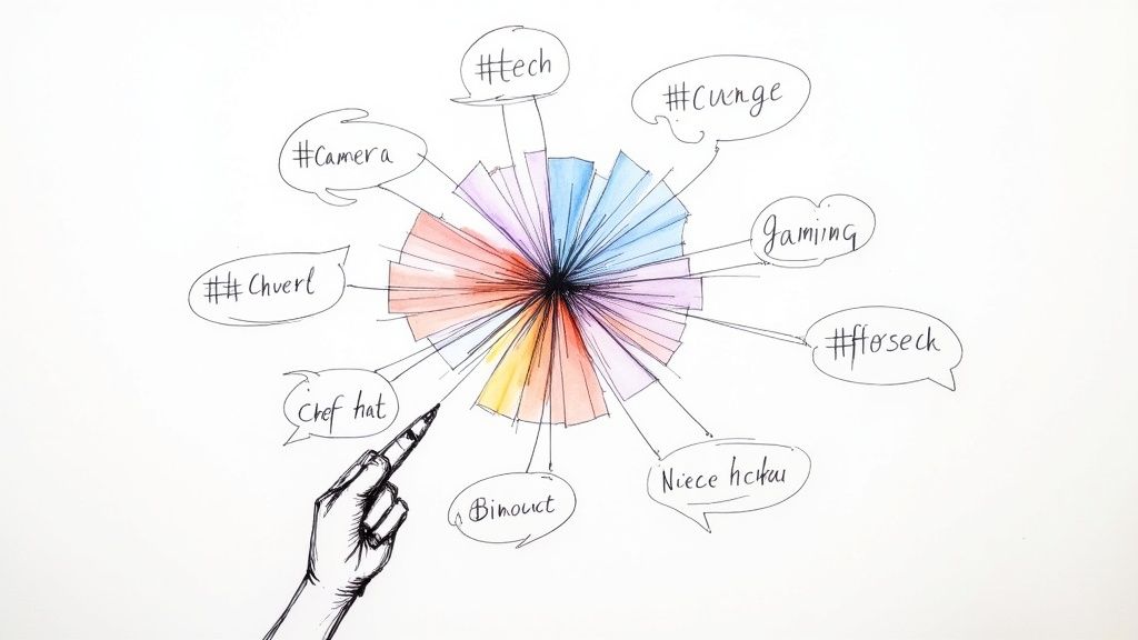 Image for blog post '10 Best Hashtags for YouTube by Niche (2025 Guide)' related to best%20hashtags%20for%20youtube. Explore how to remove video background.