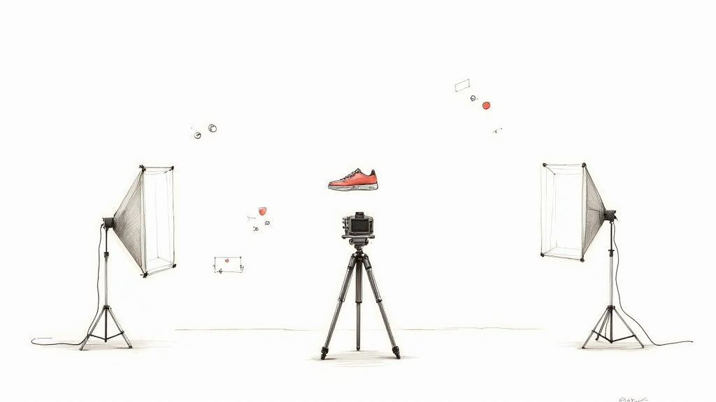 Featured image for blog post titled 'Create a Perfect White Background Video'. Learn about video background remover techniques.