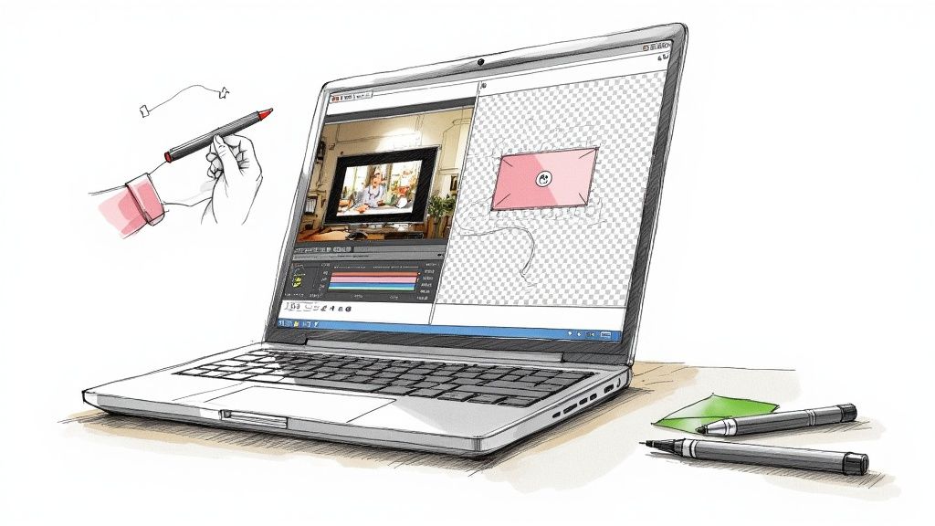 Image for blog post 'Remove Background from Video Free: Quick DIY Tips' related to remove%20video%20background. Explore how to remove video background.