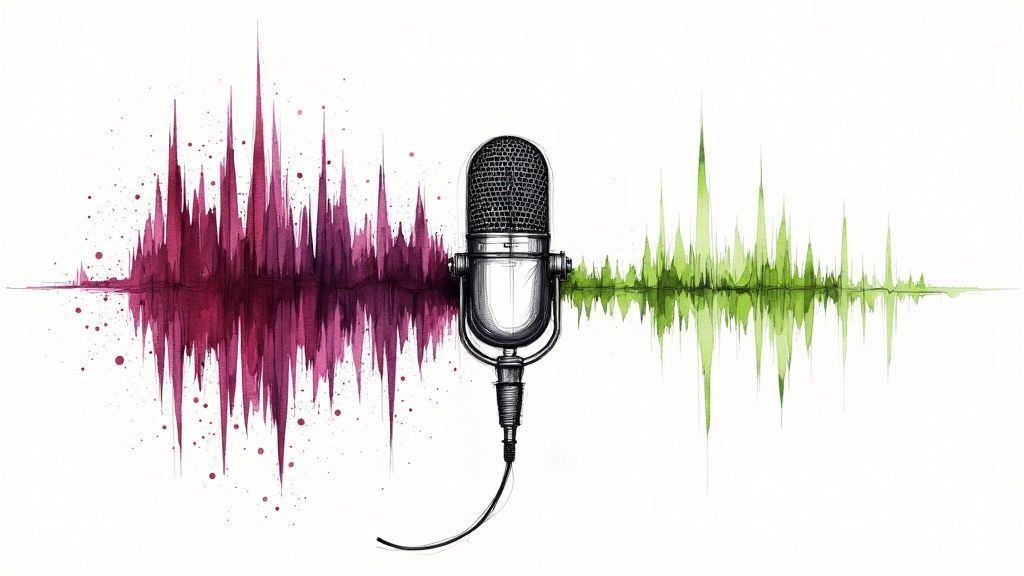 Image for blog post 'How to Remove Background Noise for Clear Audio' related to audio%20editing. Explore how to remove video background.