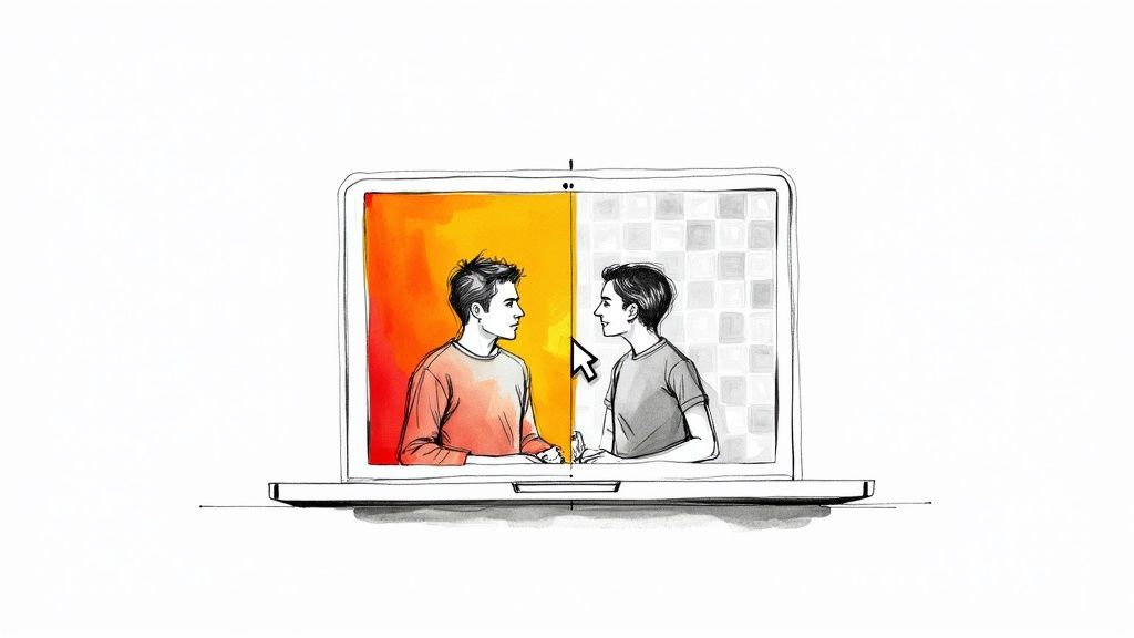 Image for blog post 'Remove Background from Video Online Instantly' related to remove%20background%20from%20video%20online. Explore how to remove video background.