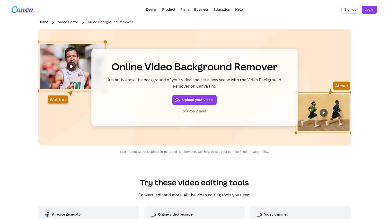 Canva – Video Background Remover (Pro)