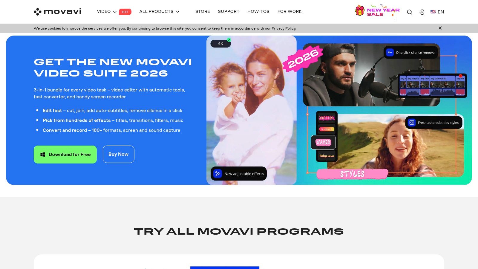 Movavi Video Editor / Video Suite