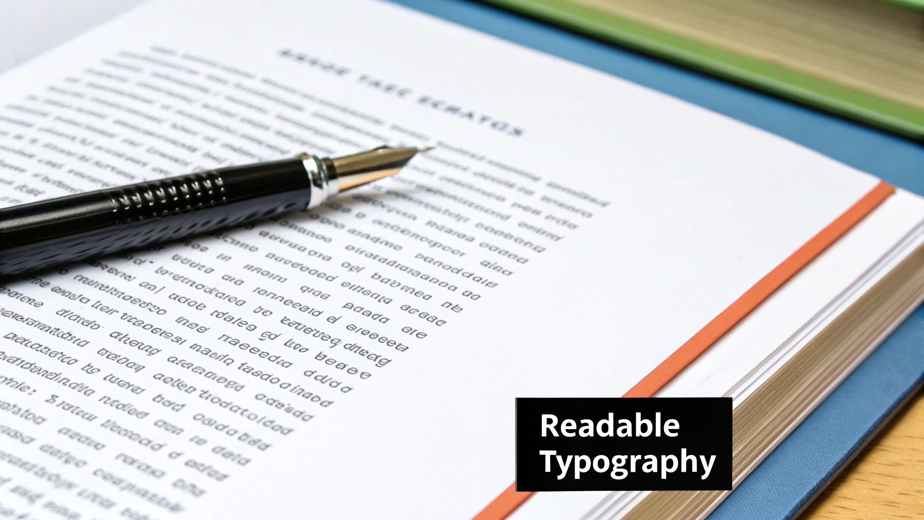 Clean and Readable Typography
