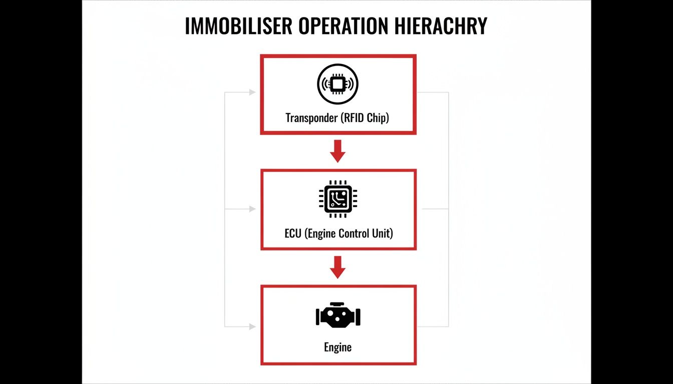 Infographic about anti theft immobiliser