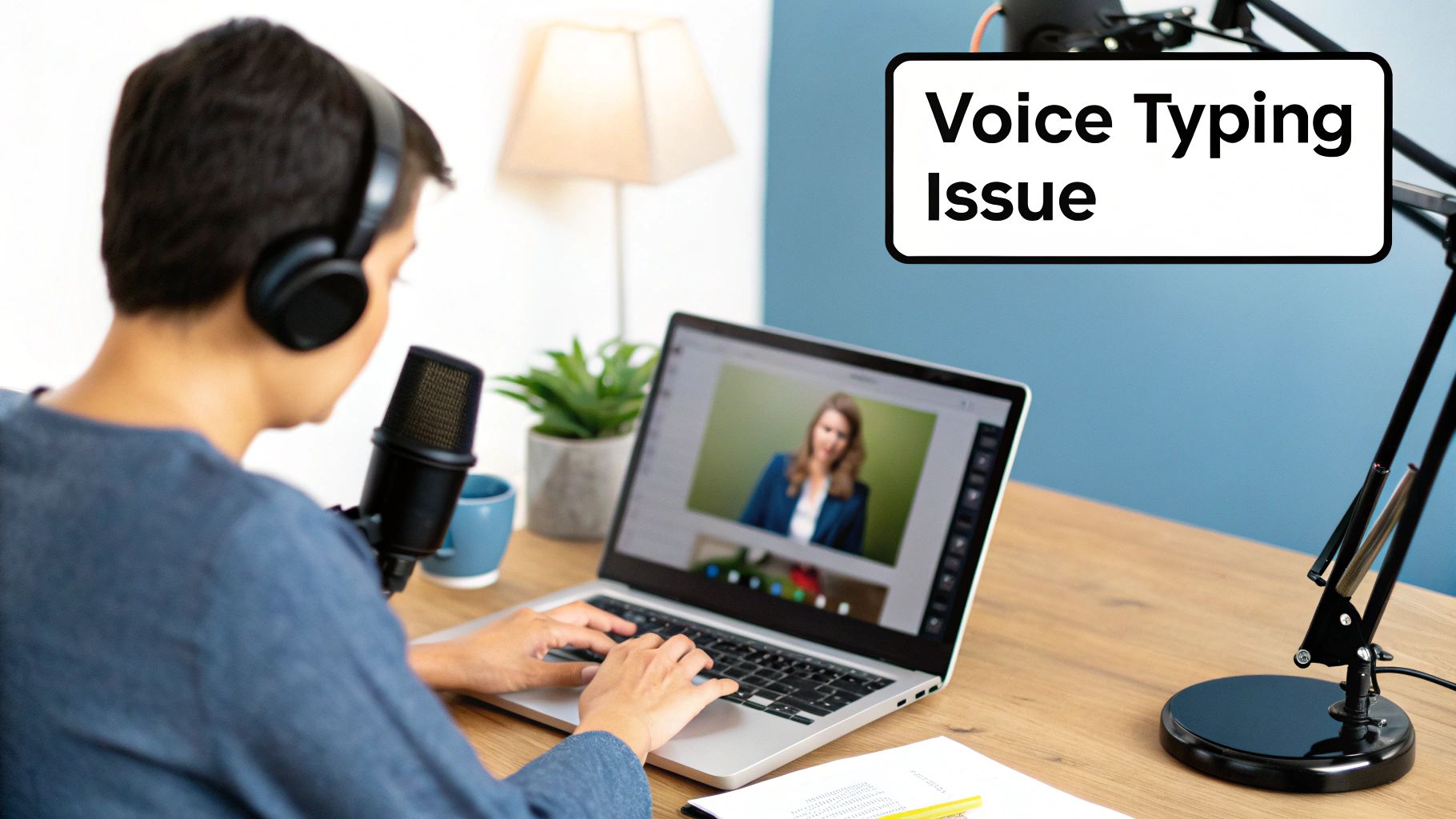Why voice typing is not working