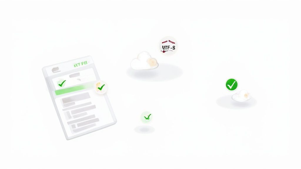 A clean, organized spreadsheet on a computer screen, with charts and graphs indicating well-structured data.