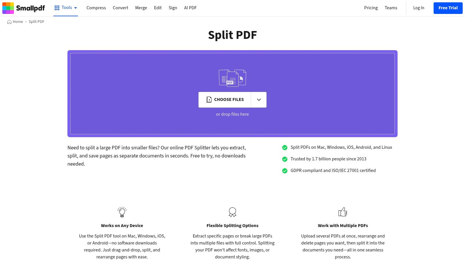 Smallpdf: The All-in-One Online Toolkit