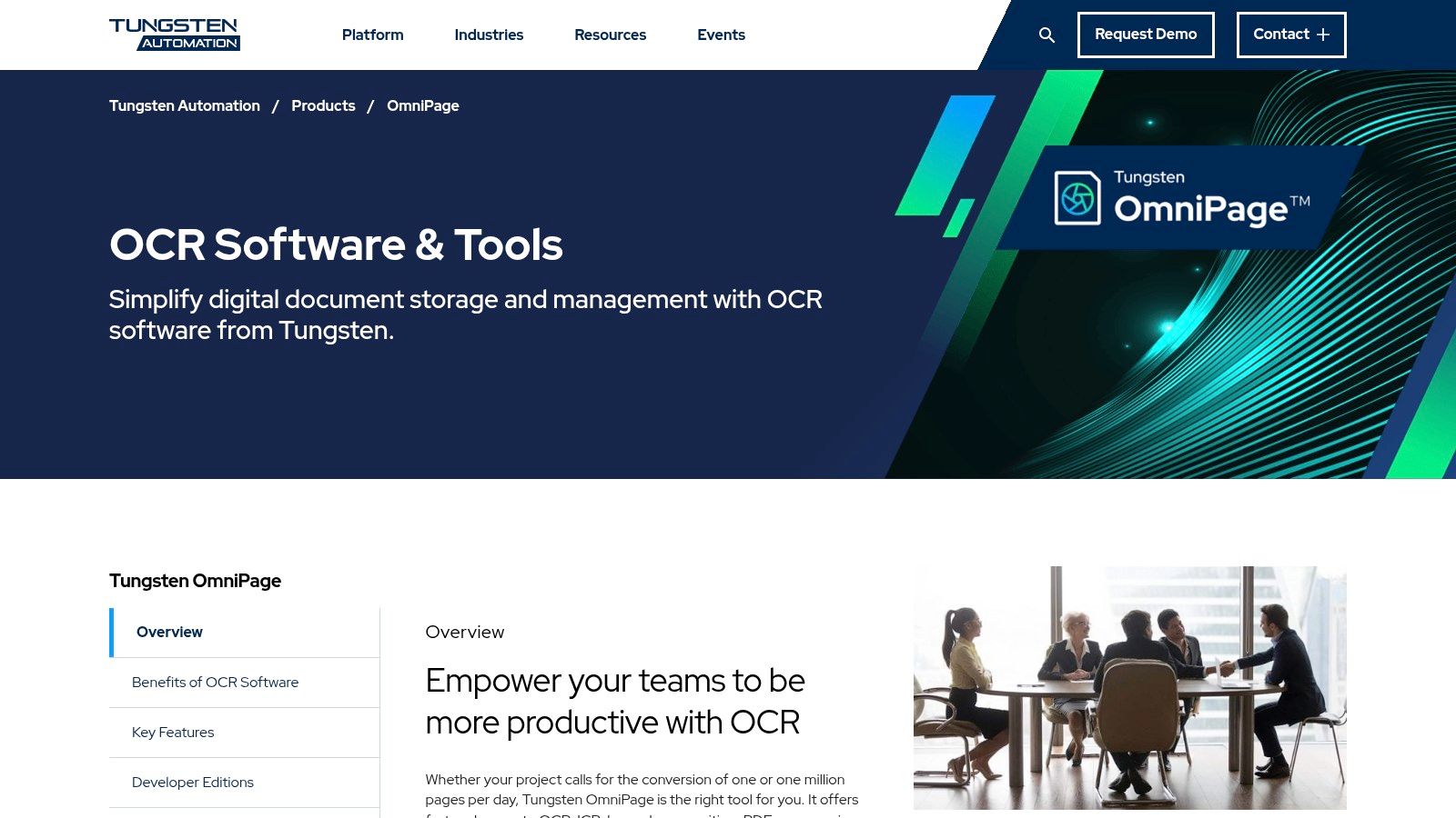 Tungsten Automation (Kofax) OmniPage