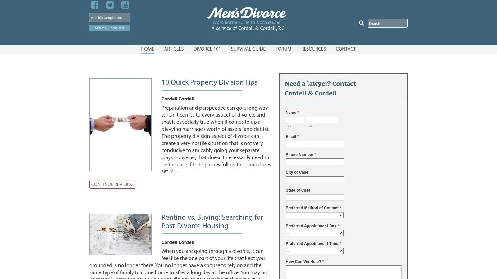 Men’s Divorce