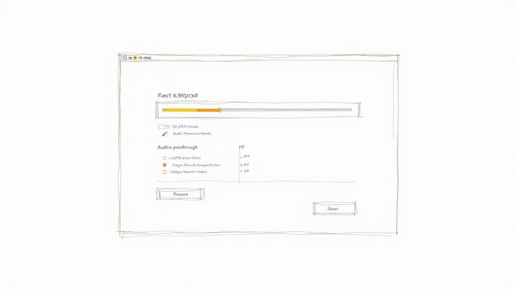 The clean and functional user interface of HandBrake, showing the source selection panel.