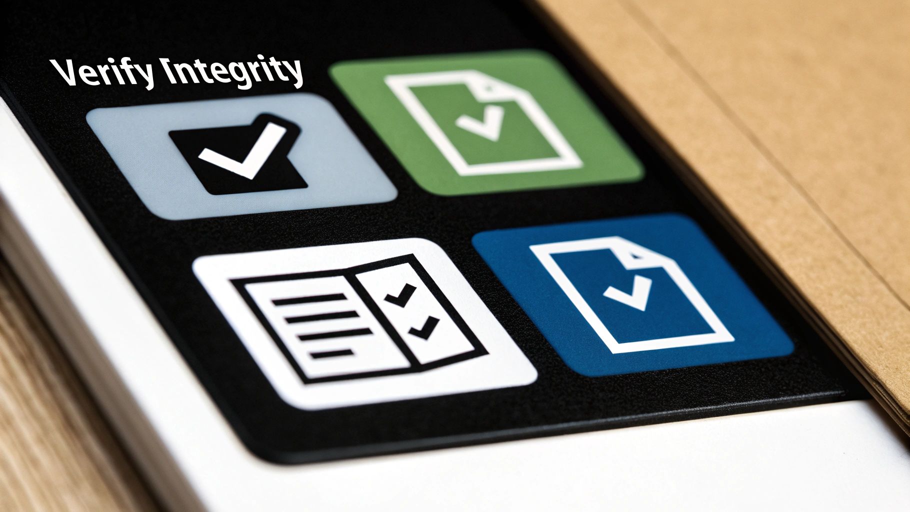 File Integrity Verification with Checksums