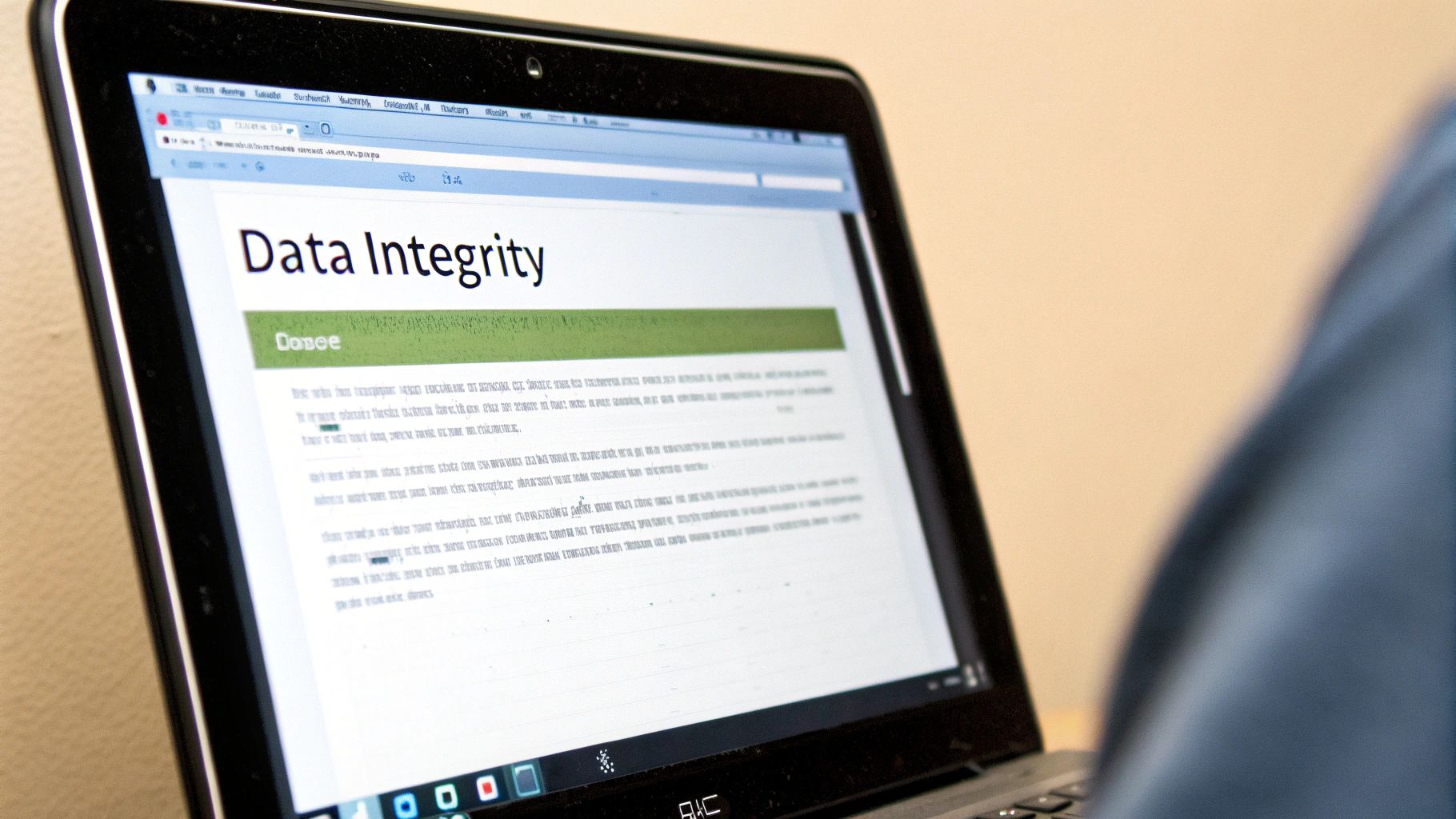Ensure Data Integrity Through Checksums and Validation