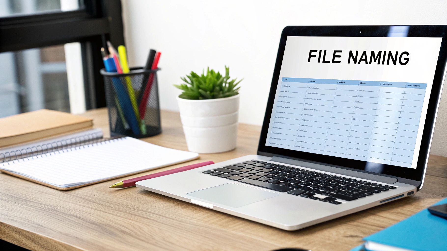 Implement Consistent File Naming Conventions
