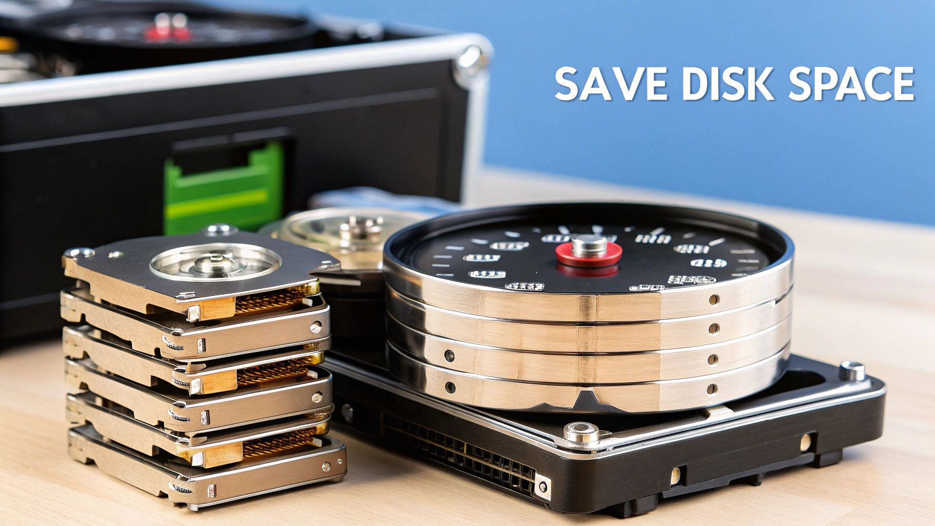 Reduced Storage Space Requirements