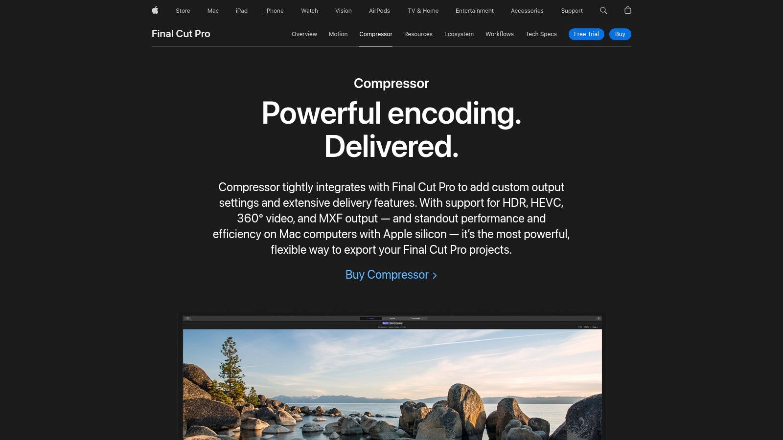 Apple Compressor