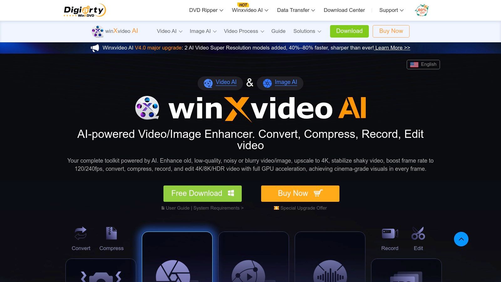 WinX HD Video Converter Deluxe