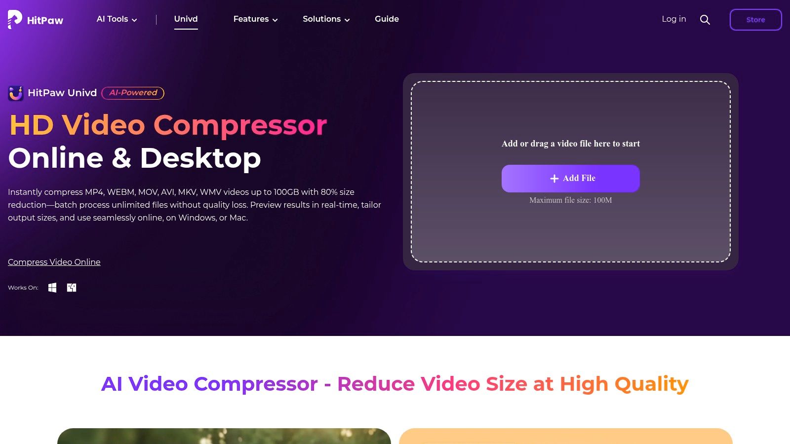 HitPaw Video Compressor