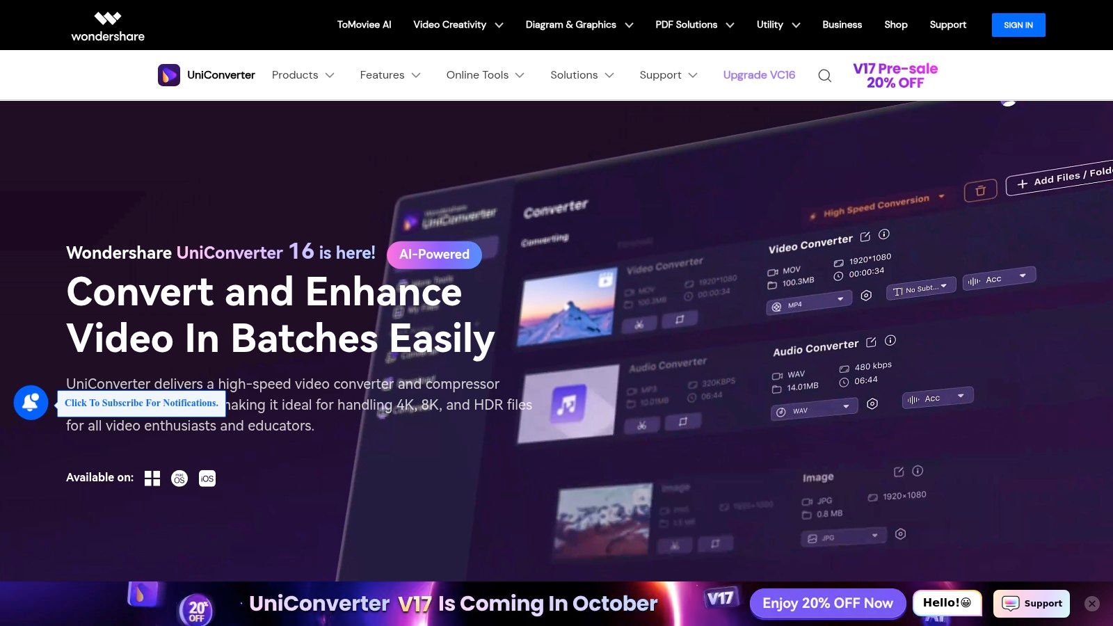 Wondershare UniConverter