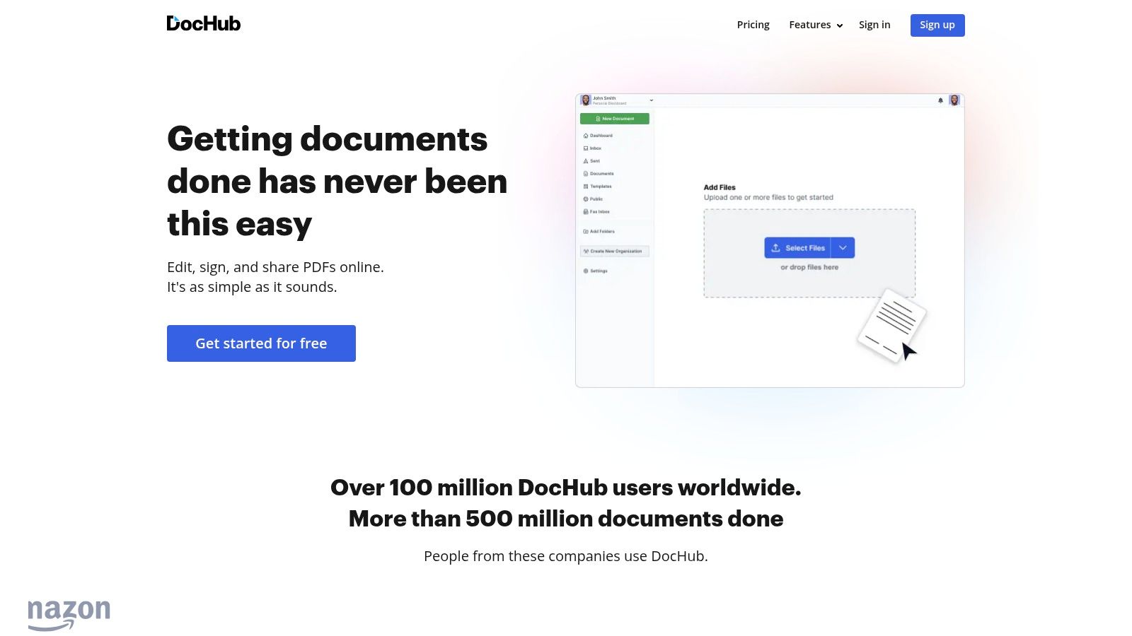 DocHub (Web + iOS)