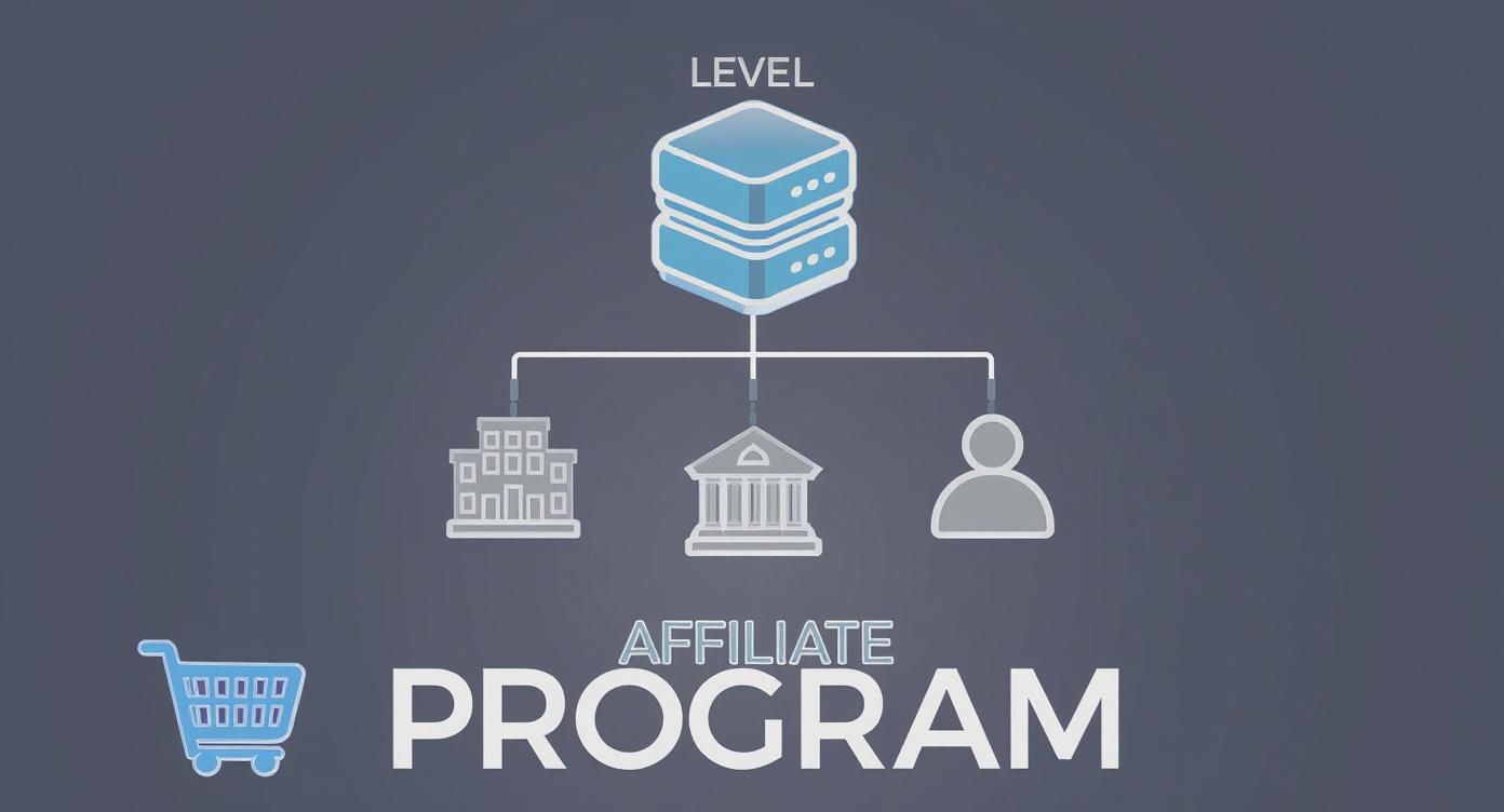 Infographic about what is affiliate management