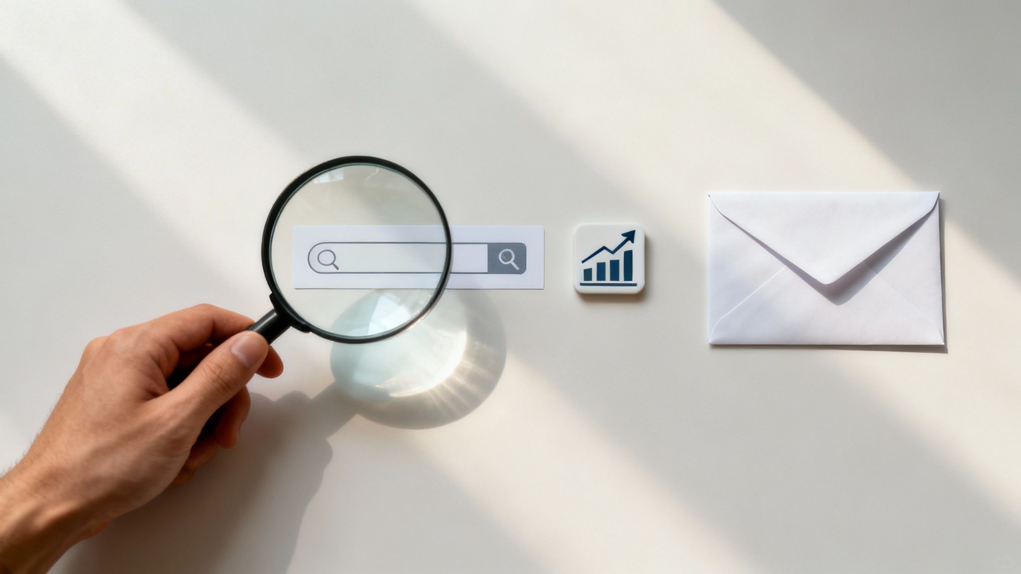 A person using a laptop with charts and graphs in the background, symbolizing the process of driving traffic to affiliate content.