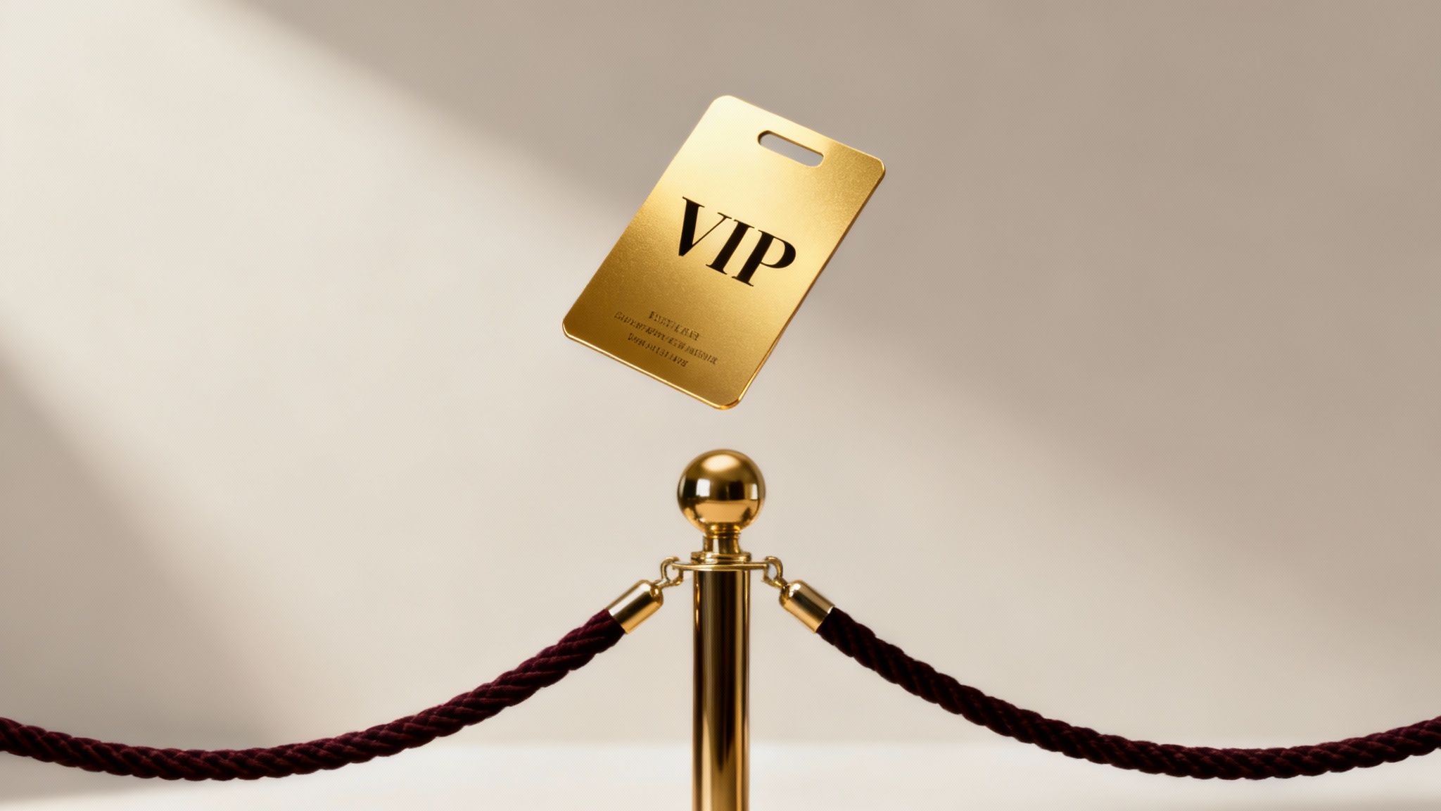 VIP or Exclusive Access Referral Program