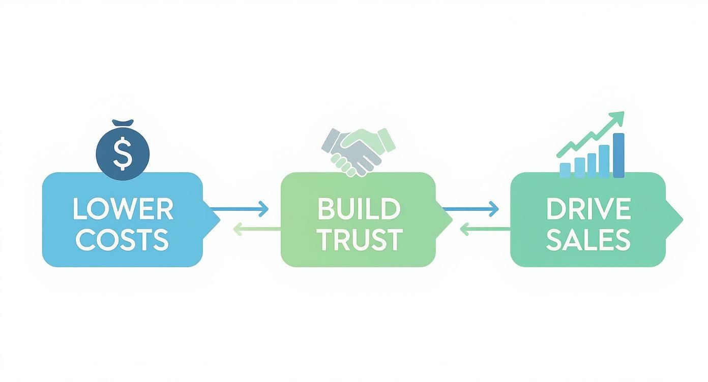 Infographic about creating an affiliate program