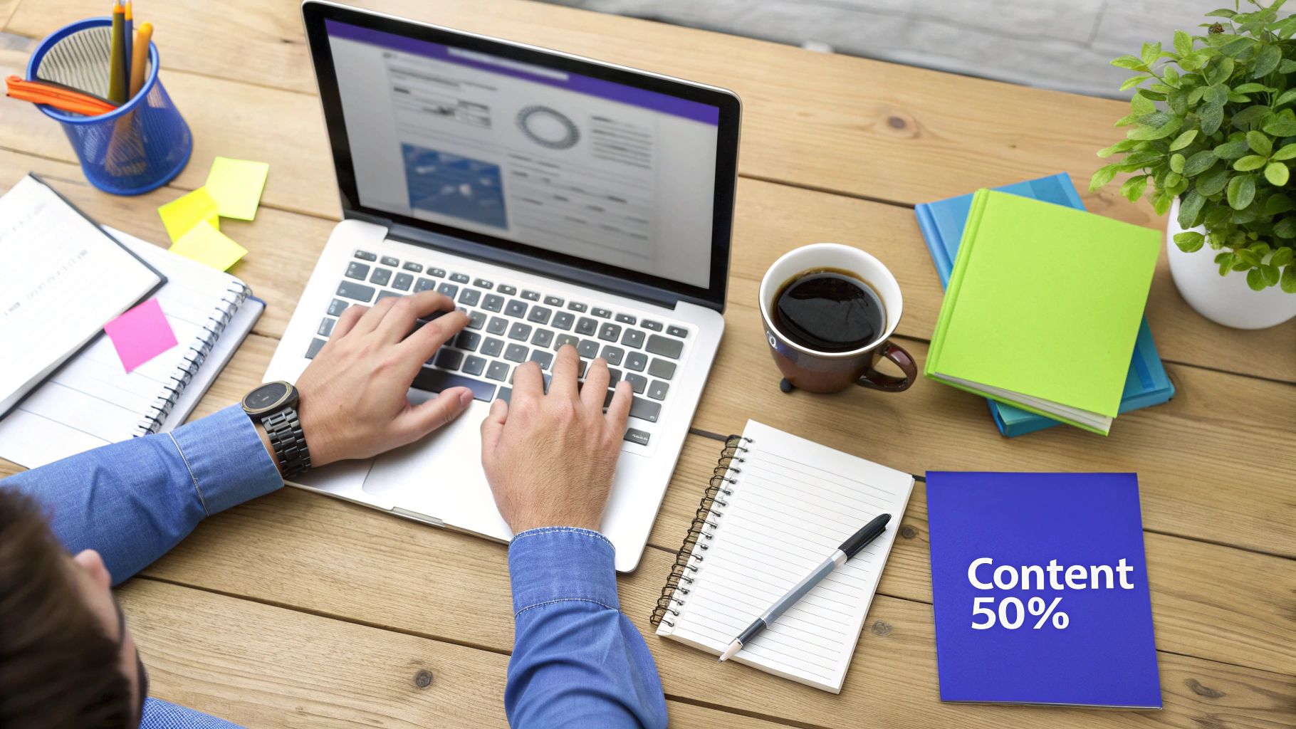Infographic showing key data about Content Marketing Drives 50% of Affiliate Revenue