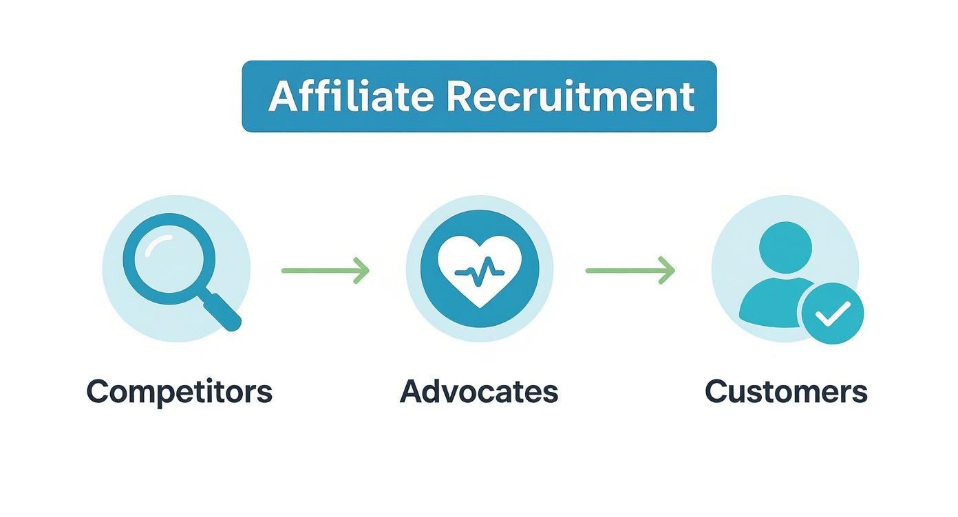 Infographic about affiliate program management