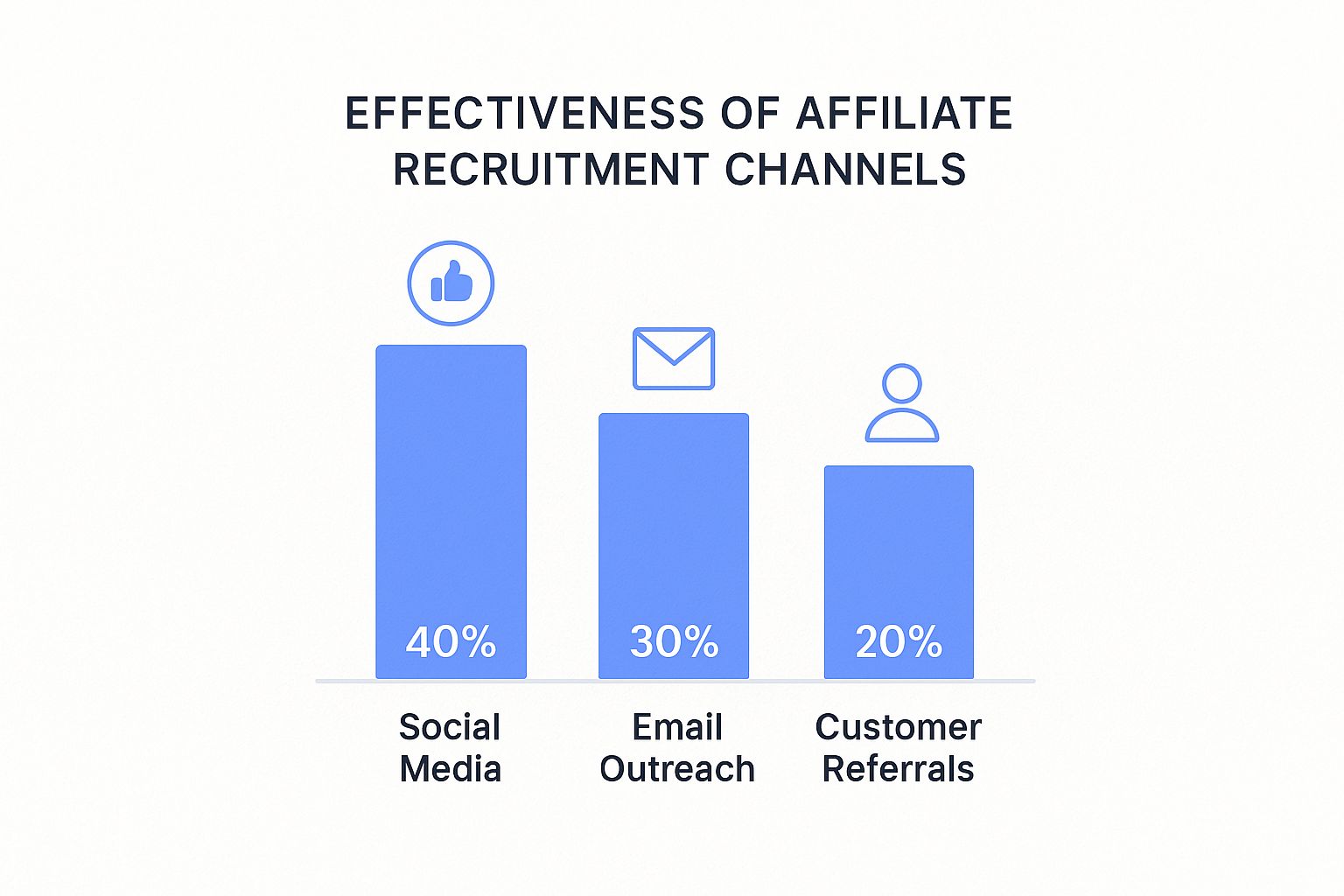 Infographic about building an affiliate program
