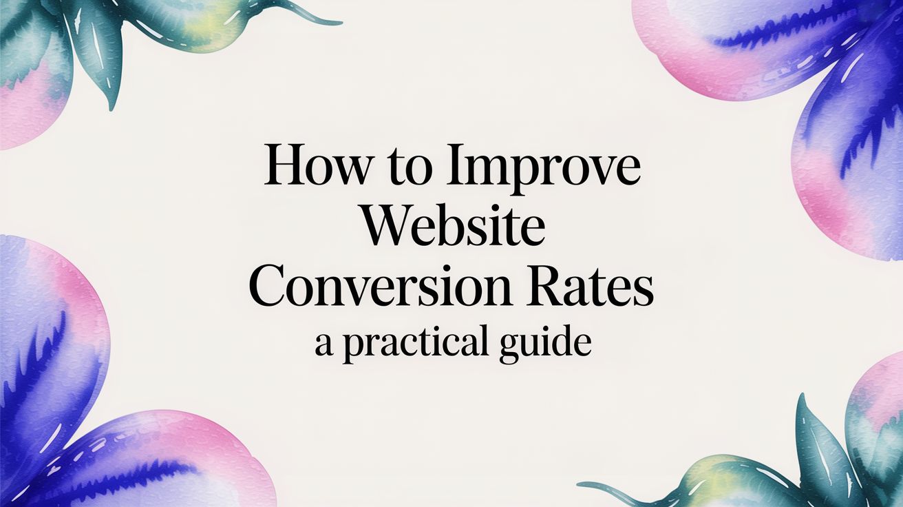 How to Improve Website Conversion Rates A Practical Guide | LinkJolt Blog