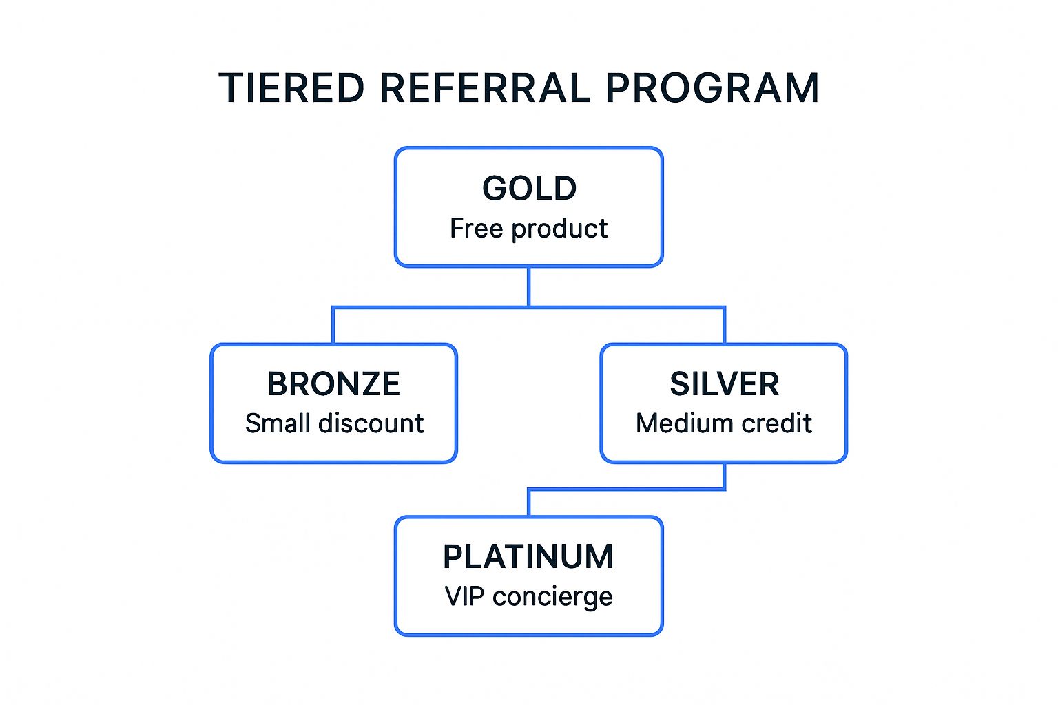 Infographic showing key data about VIP and Tiered Referral Programs