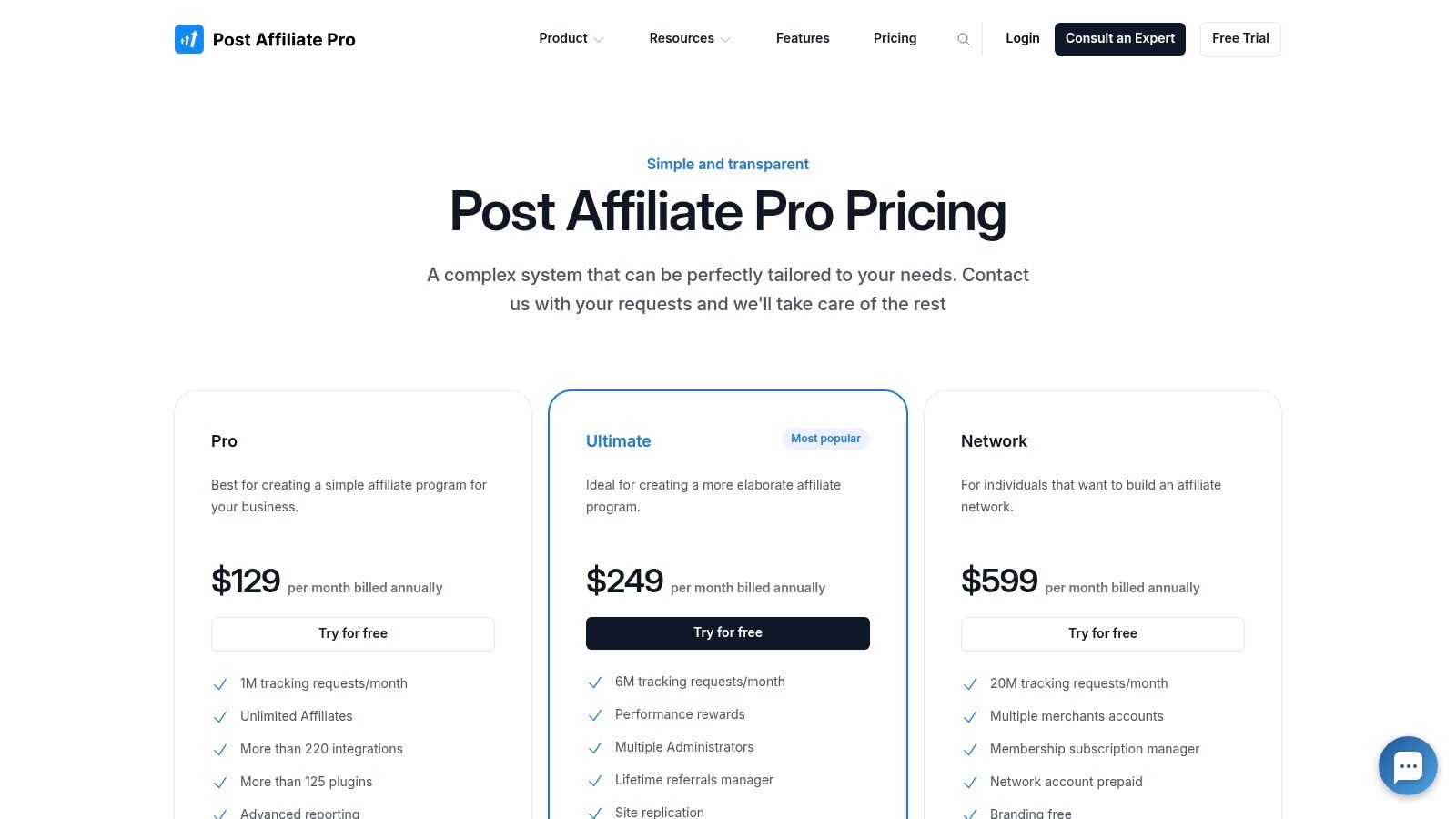 Post Affiliate Pro