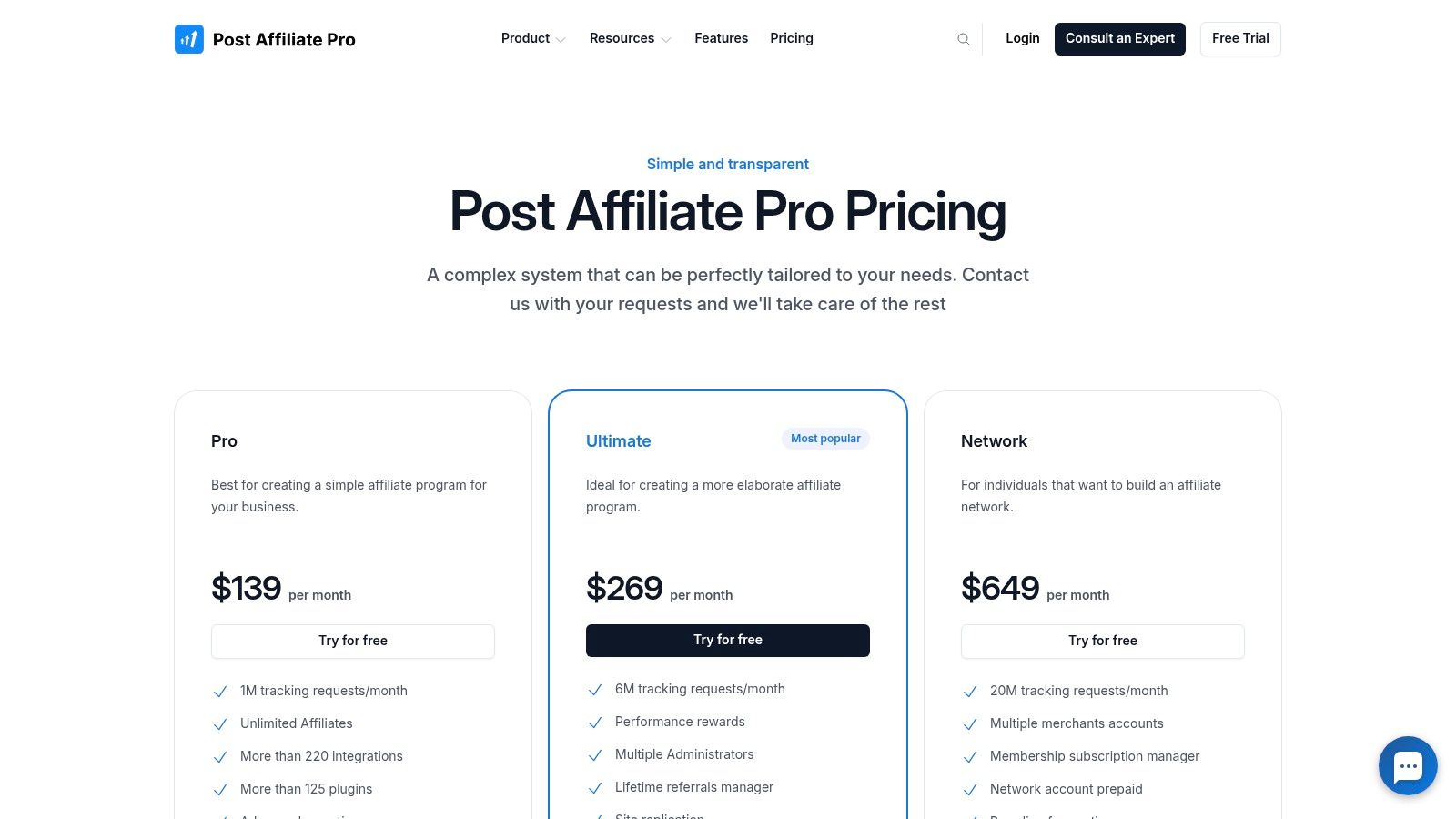 Post Affiliate Pro
