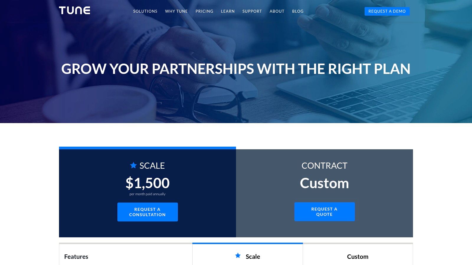 TUNE (HasOffers) – Advertiser Platform