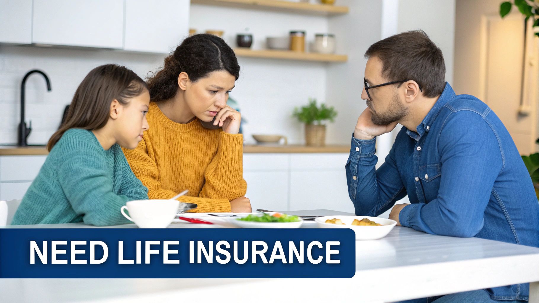 A family smiling and walking together outdoors, representing the loved ones life insurance is designed to in protect.