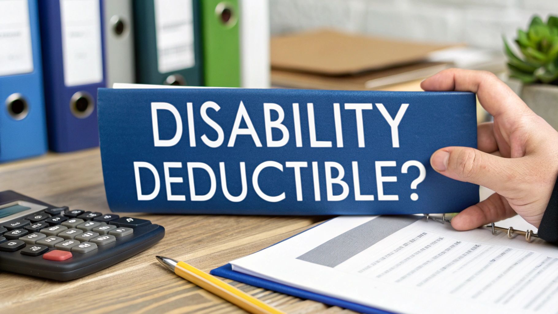 Is Disability Insurance Tax Deductible? What You Need to Know