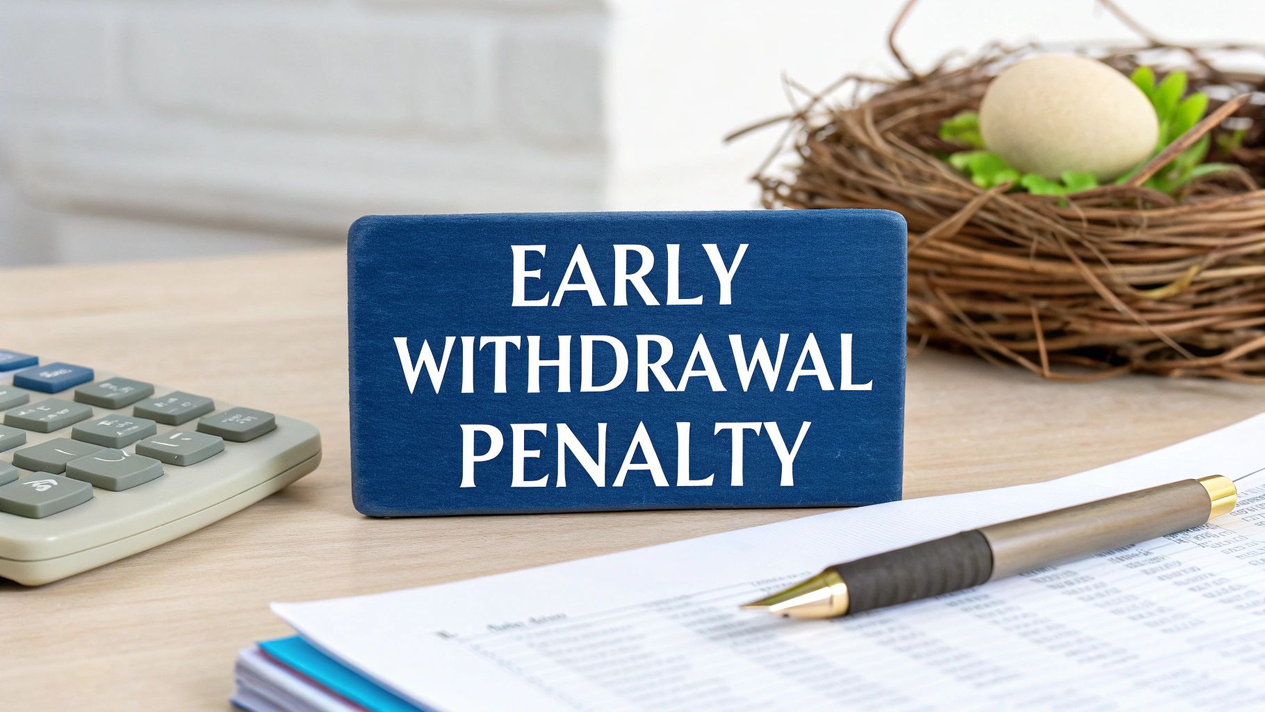 Navigating the Early Retirement Withdrawal Penalty