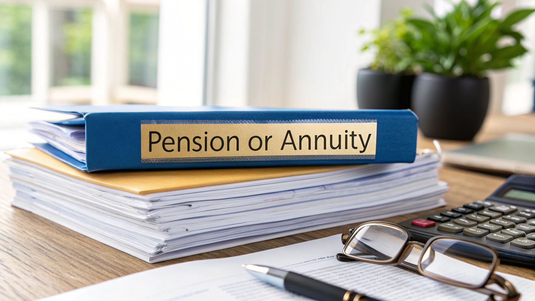 Pension or Annuity Choosing Your Retirement Income