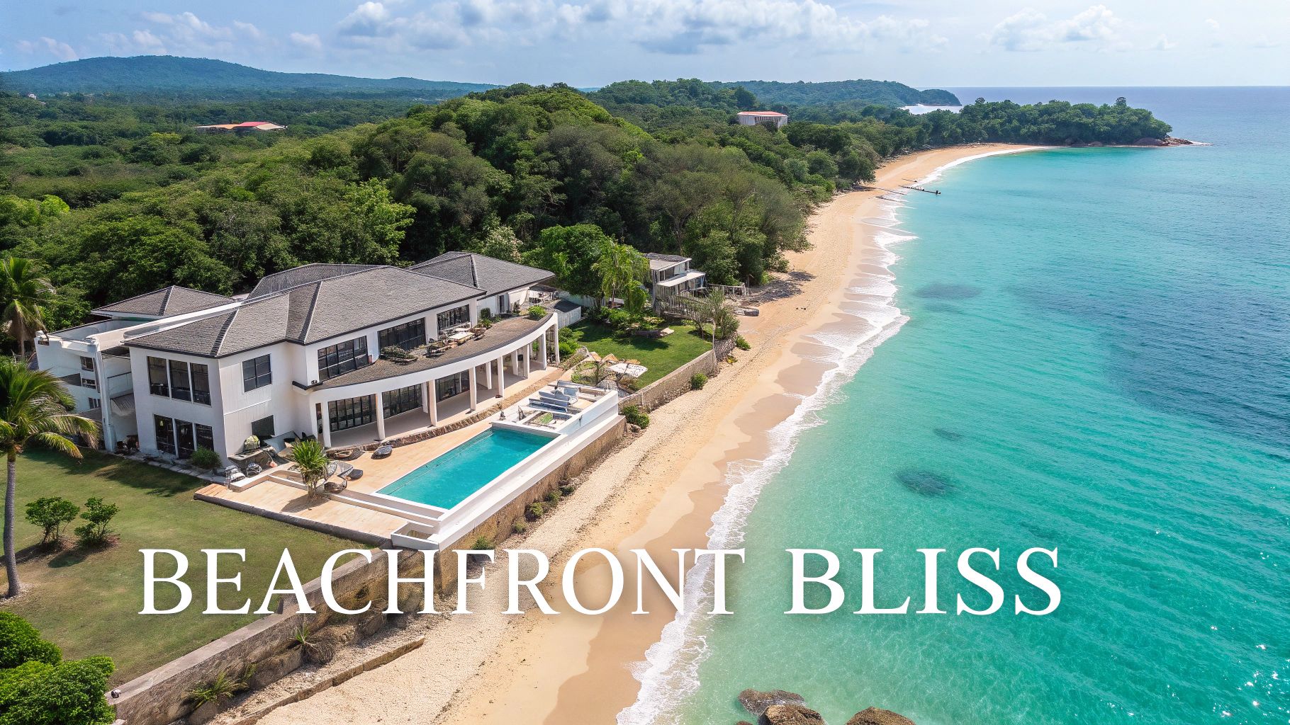 Lujosa villa tropical con piscina moderna en República Dominicana