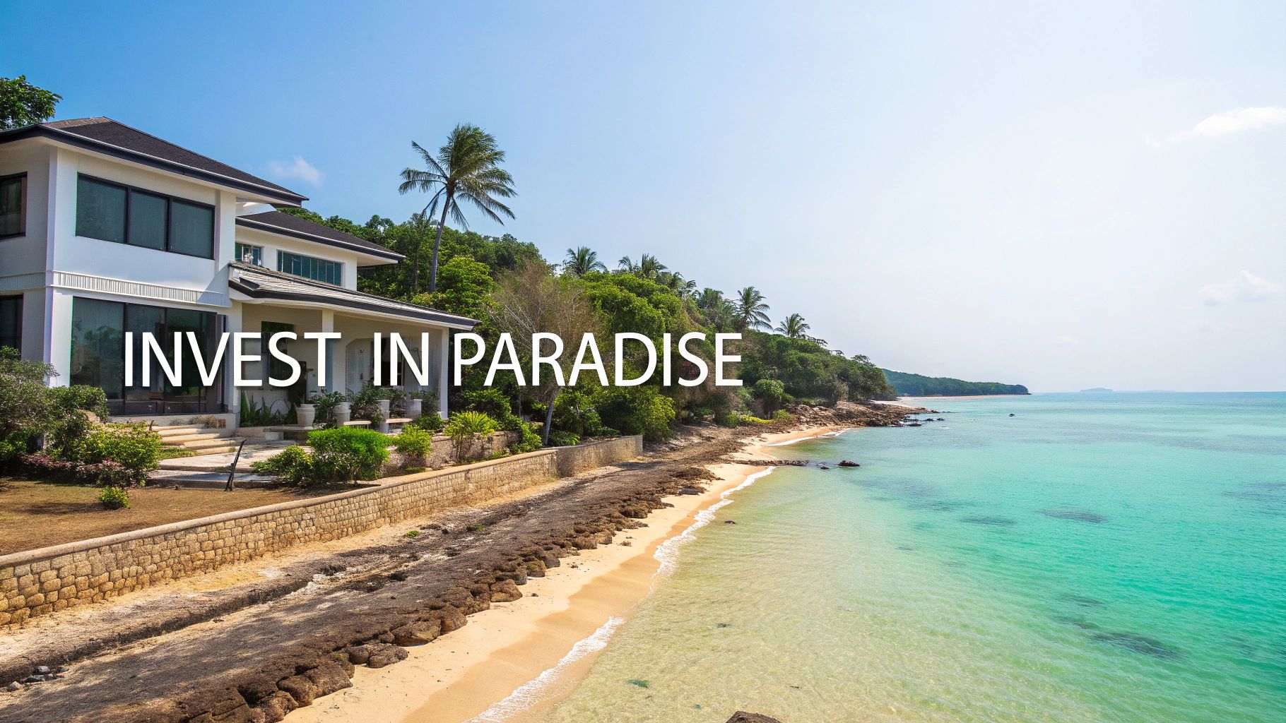 Magnifique villa en bord de mer à Las Terrenas, en République dominicaine, illustrant le luxe de l'immobilier disponible.