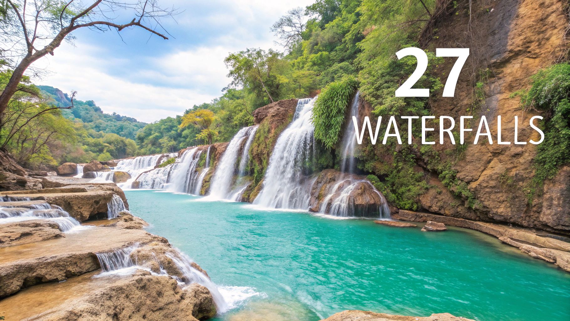 Explora las 27 Cascadas de Damajagua