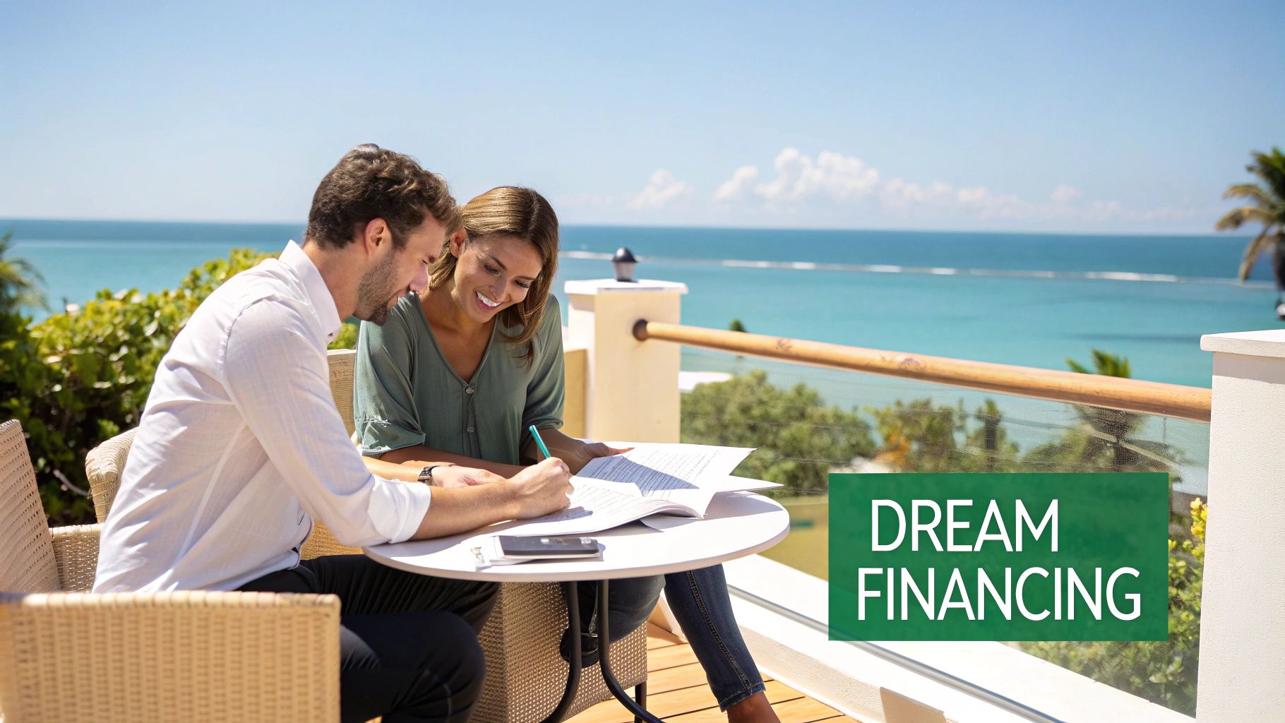 Una villa moderna con piscina y vistas al océano en Las Terrenas, República Dominicana.