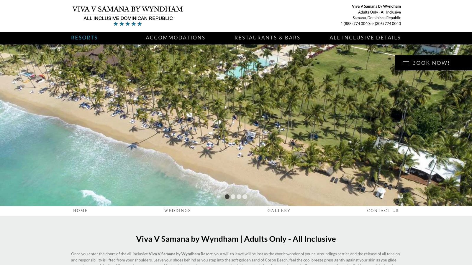 Viva V Samaná by Wyndham — Site officiel