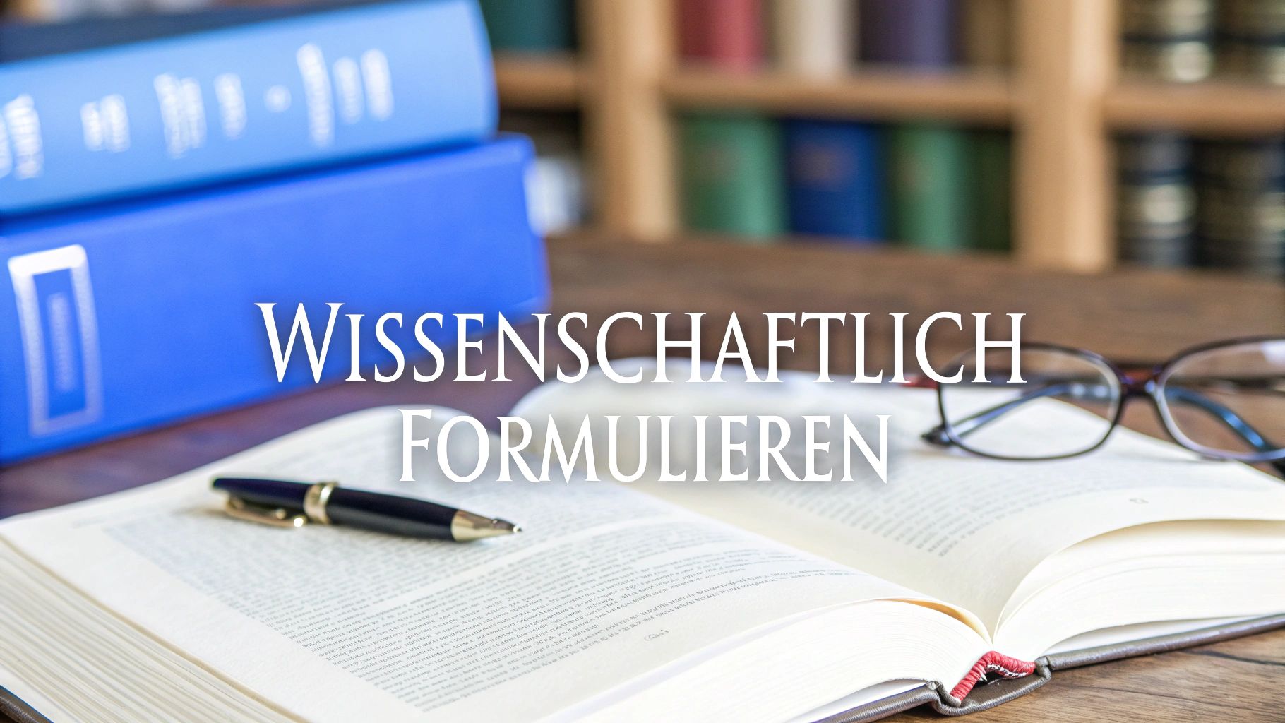 Wissenschaftlich formulieren wie ein Profi